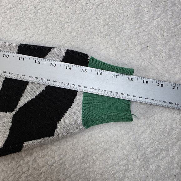 Dressed in LaLa Womens Oversize Sweater S/M Grand Prix POWERFUL WOMAN Thick Knit - Picture 9 of 9